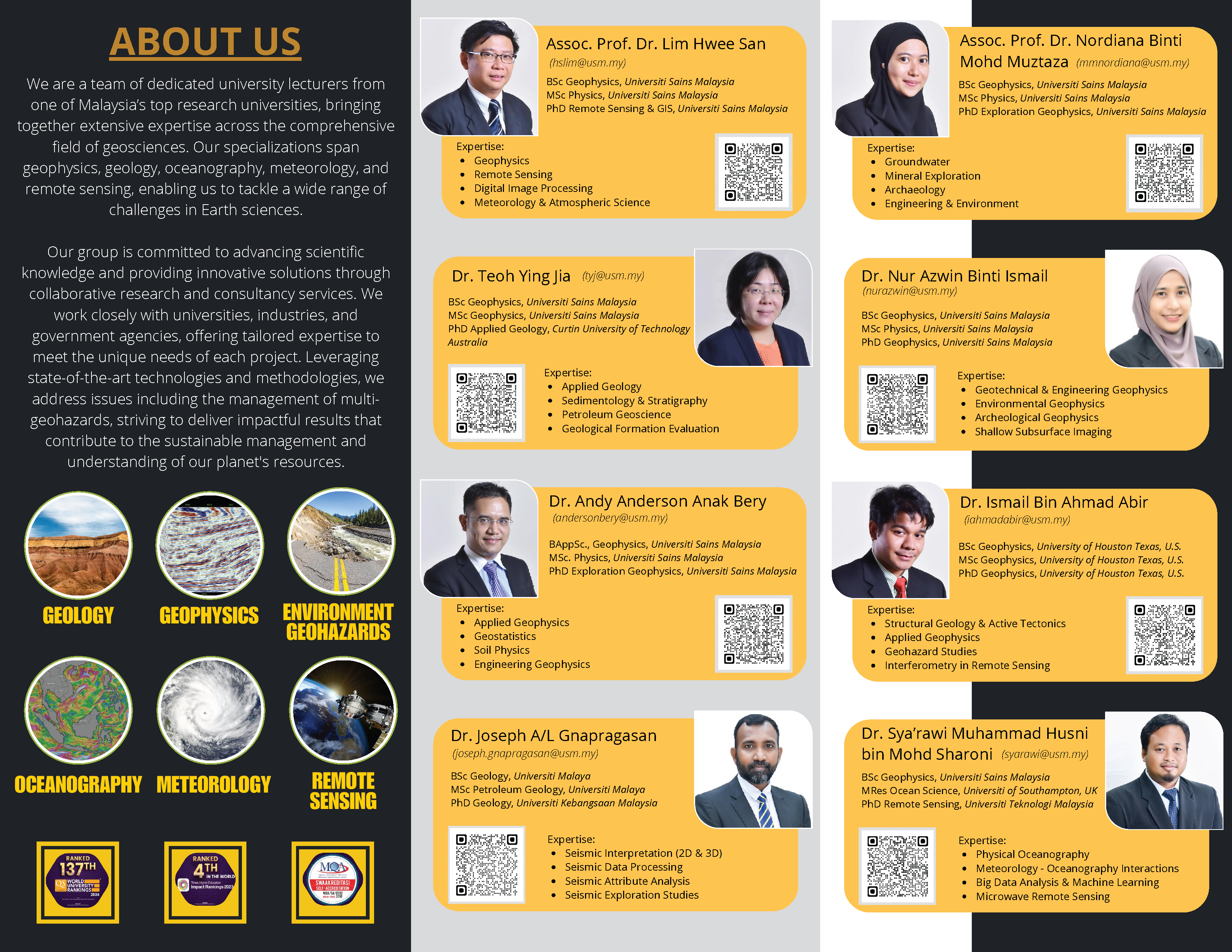 Geophysics Brochure 2024 Page 2